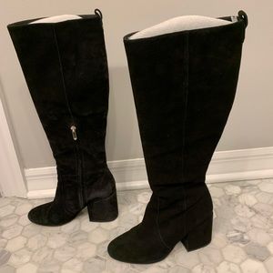 Sam Edelman Black Suede Boots